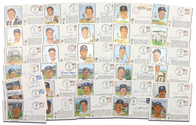 Lot 1362 NY Yankees Group Lot