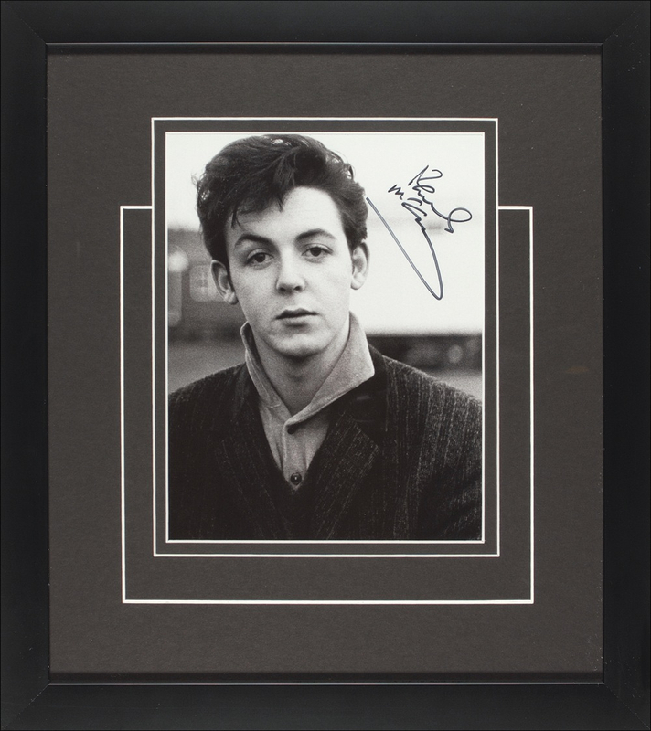 Lot 560 The Beatles: McCartney, Paul Signed Photograph