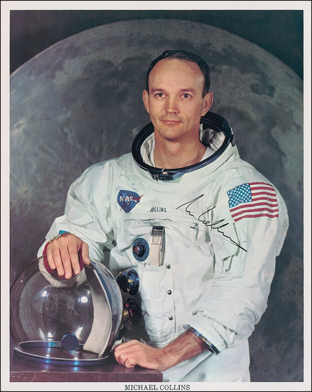 Lot 365 Michael Collins Signed Photograph