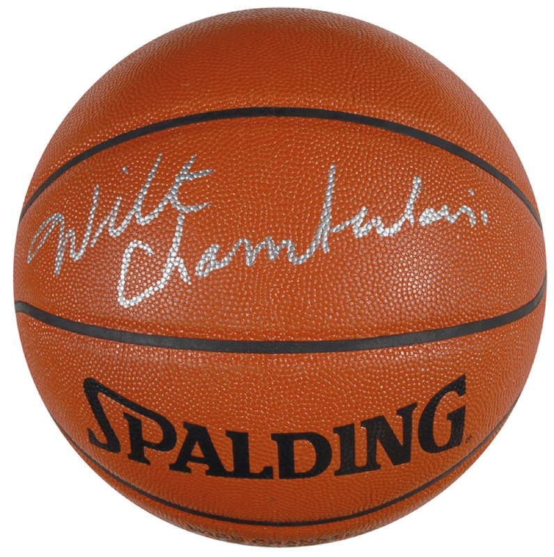 Lot 1228 Wilt Chamberlain Basketball