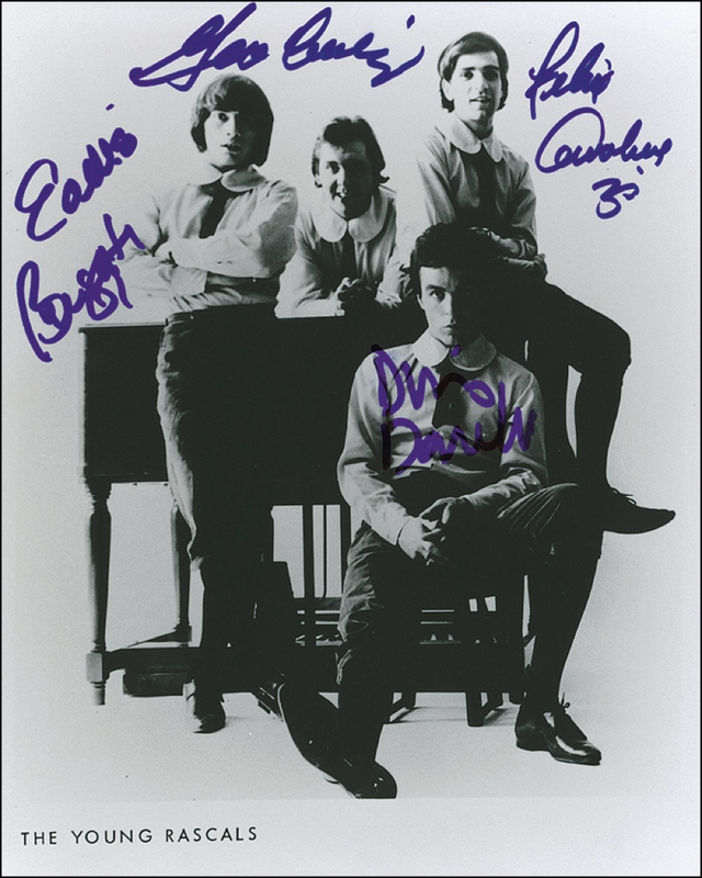 Lot 807 Young Rascals Signed Photograph