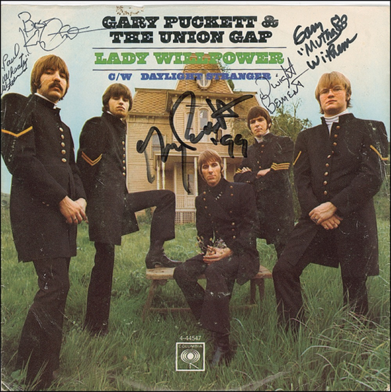 Lot 742 Gary Puckett and the Union Gap 45 RPM Record
