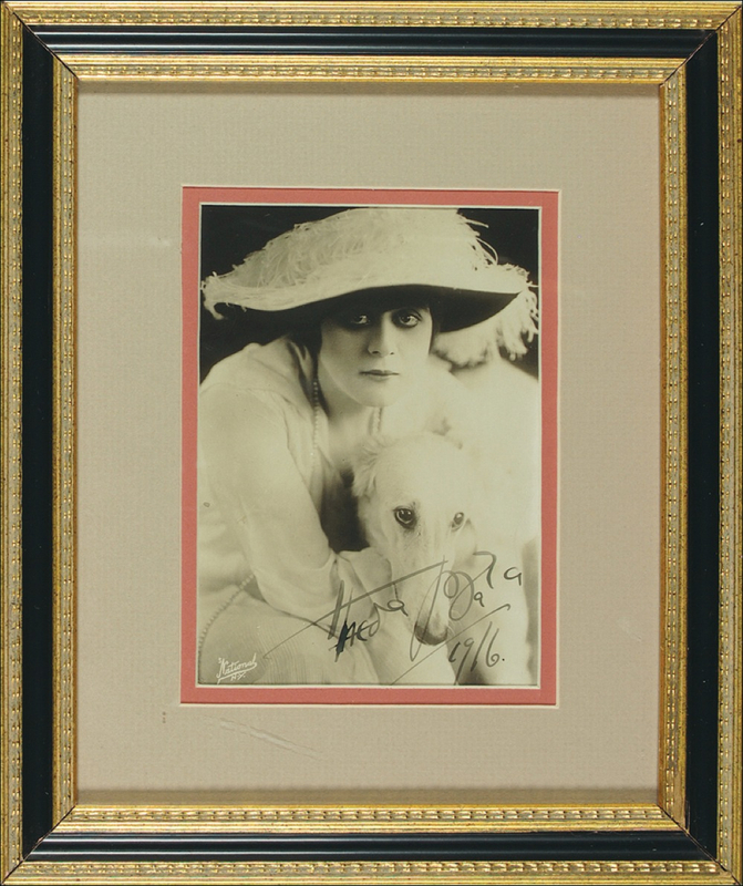Lot 829 Theda Bara Signed Photograph