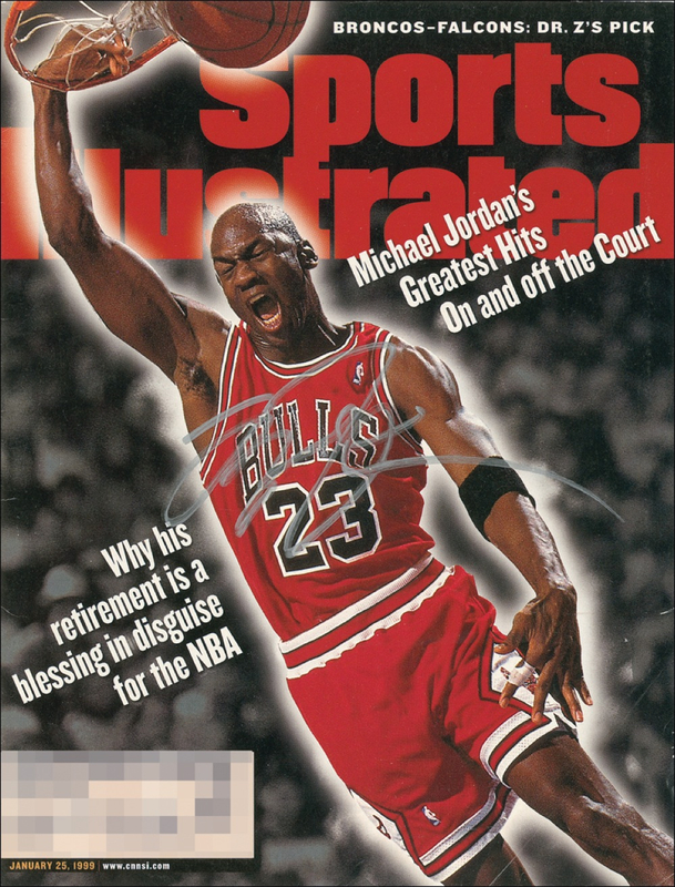 Lot 1300 Michael Jordan Magazine Cover