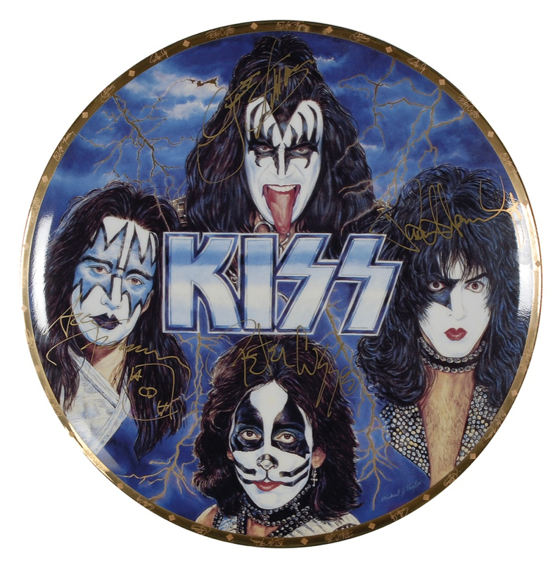Lot 670 KISS Plate
