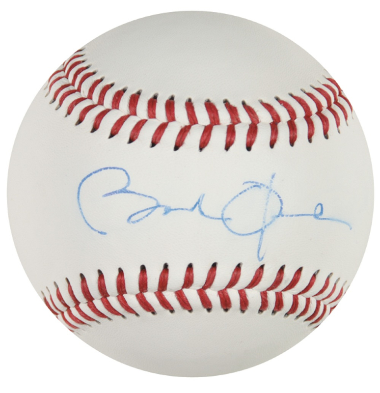 Lot 98 Barack Obama Baseball