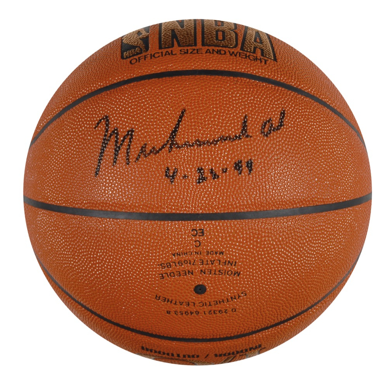 Lot 1148 Muhammad Ali Basketball