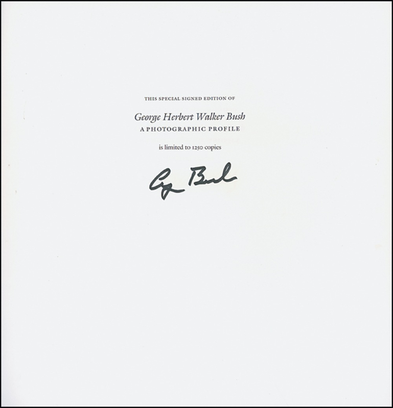 Lot 11 George Bush Book