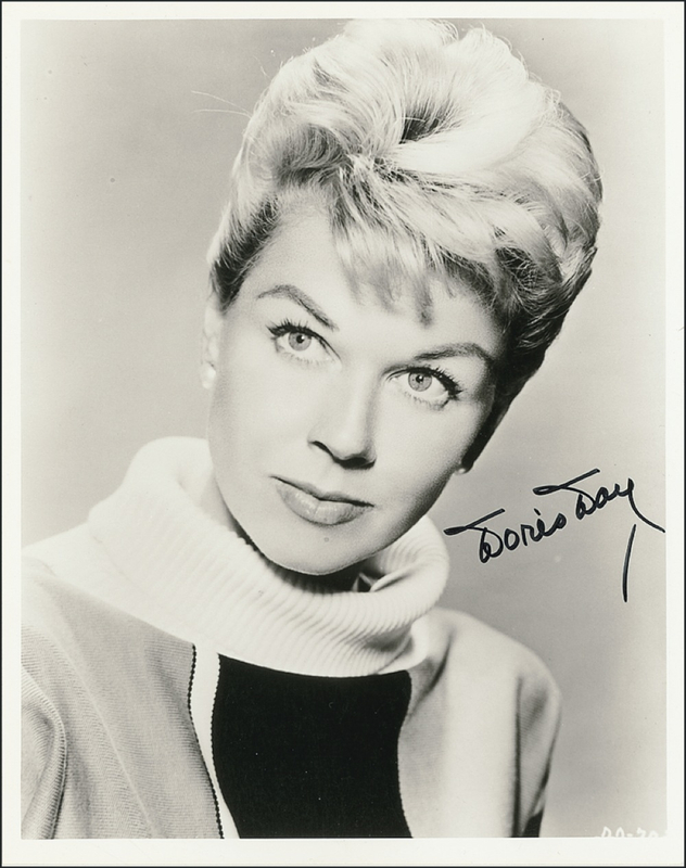 Lot 893 Doris Day Signed Photograph