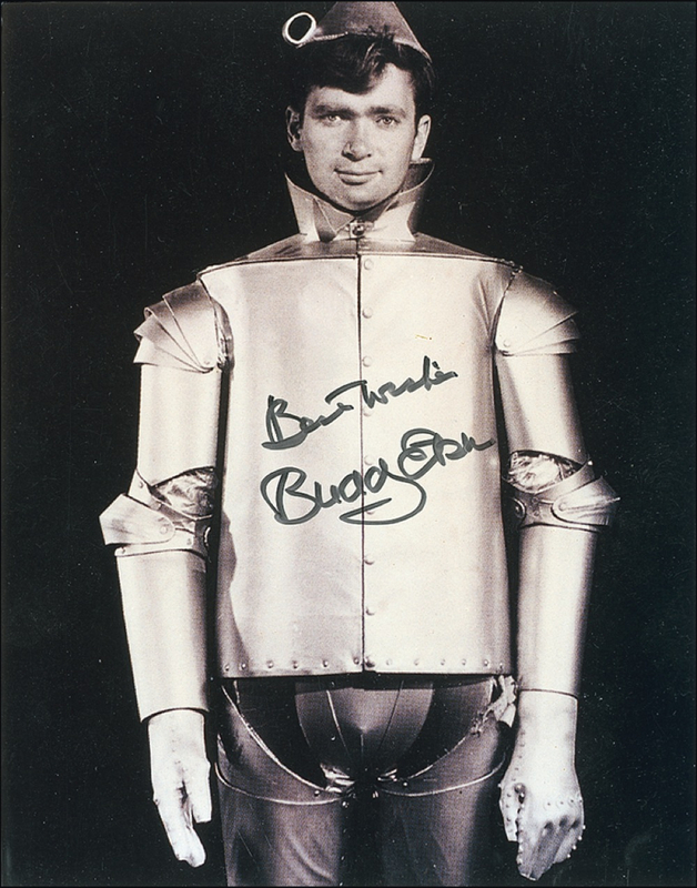 Lot 1130 Wizard of Oz: Buddy Ebsen Signed Photograph