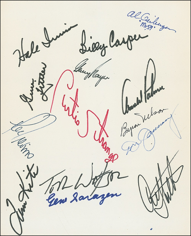 Lot 1264 Golf Signature