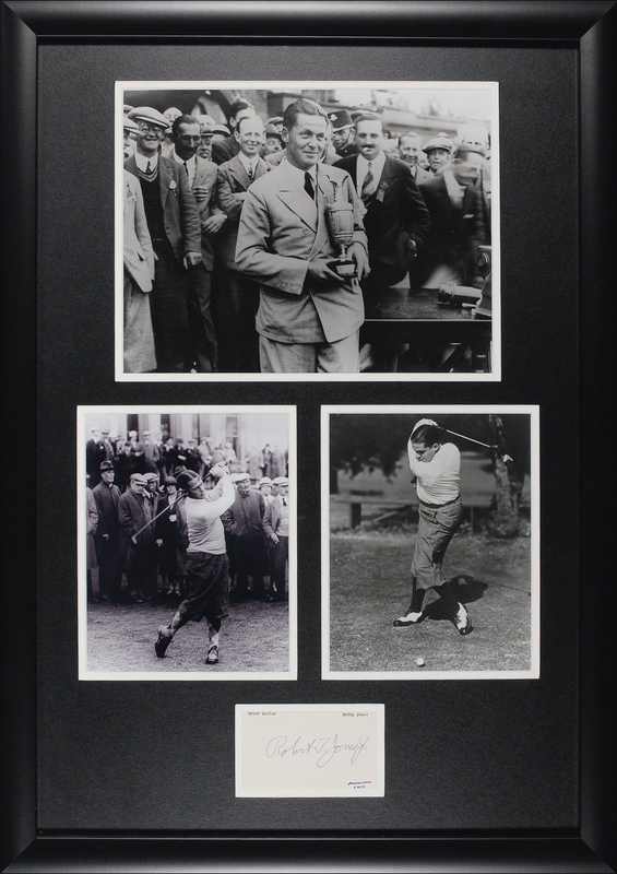 Lot 1296 Bobby Jones Signature