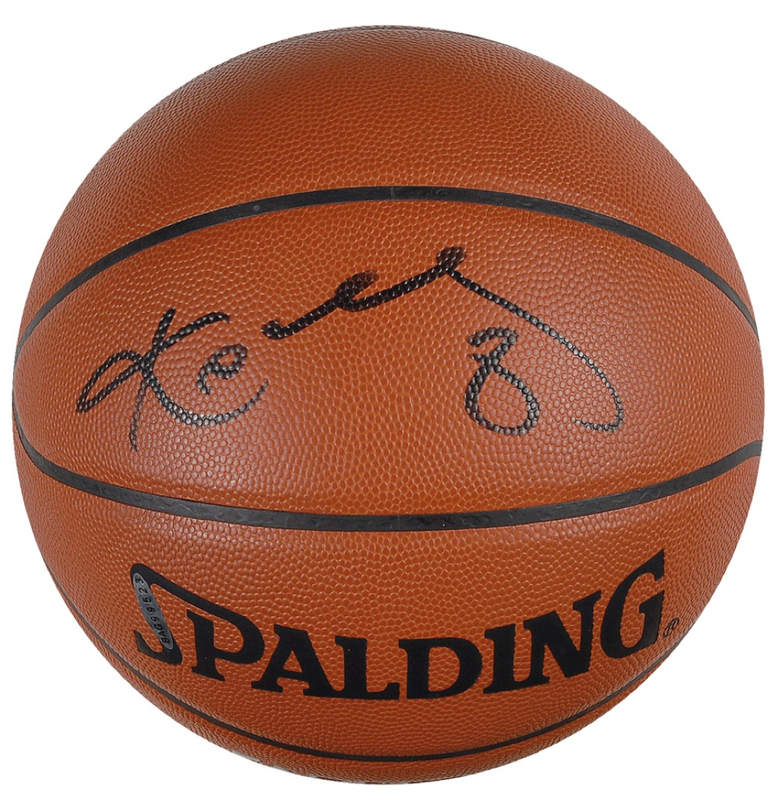 Lot 1220 Kobe Bryant Basketball