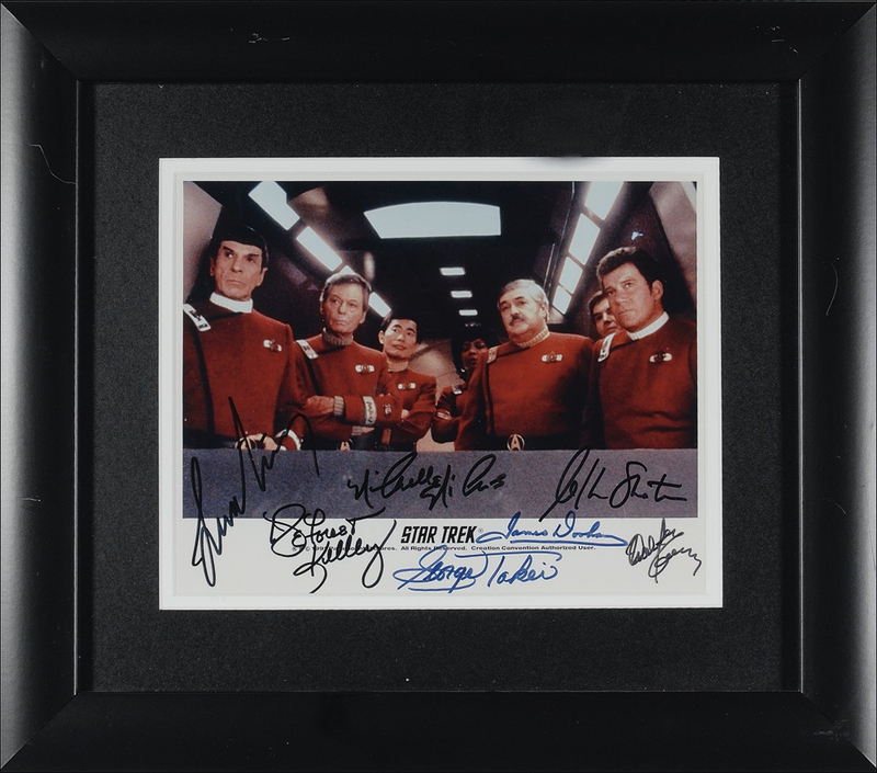 Lot 1093 Star Trek Signed Photograph