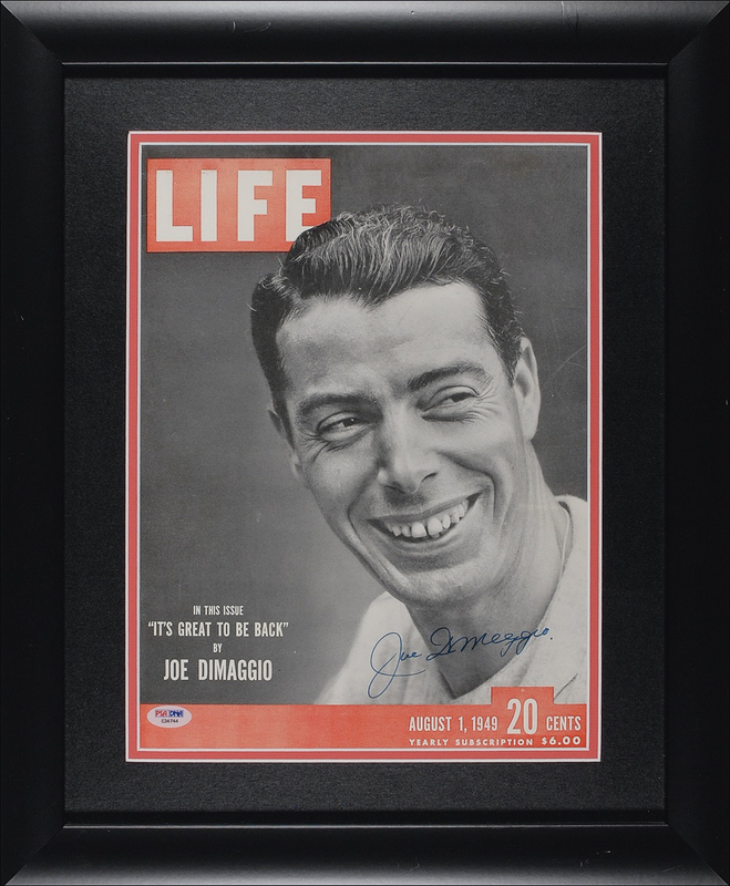 Lot 1246 Joe DiMaggio Magazine