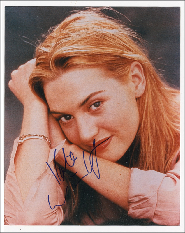 Lot 1129 Kate Winslet Signed Photograph