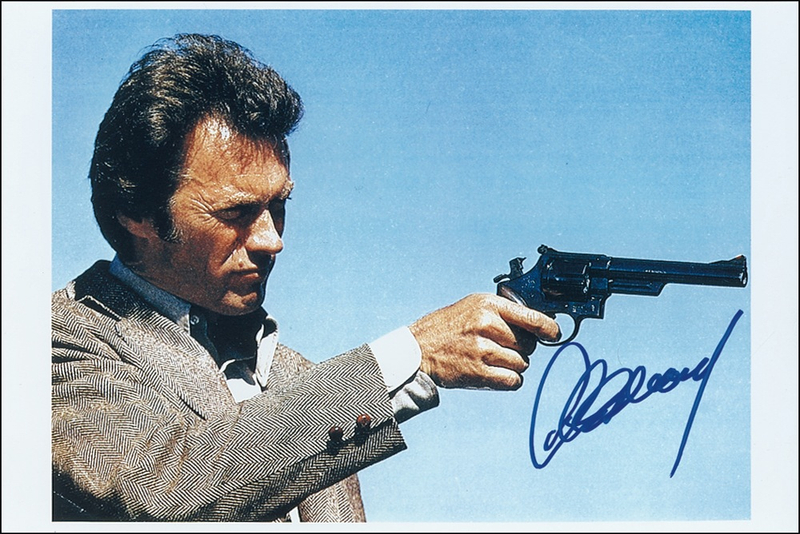 Lot 905 Clint Eastwood Signed Photograph