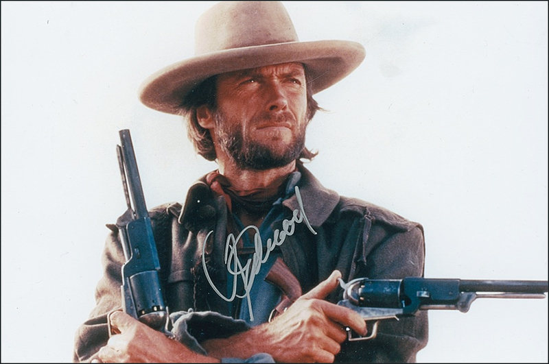 Lot 906 Clint Eastwood Signed Photograph