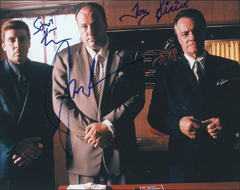 Lot 1085 The Sopranos Signed Photograph