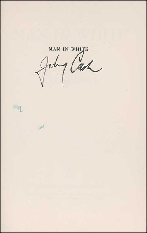 Lot 597 Johnny Cash Book
