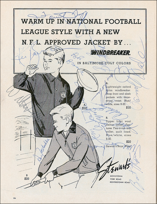 Lot 1268 Green Bay Packers Program