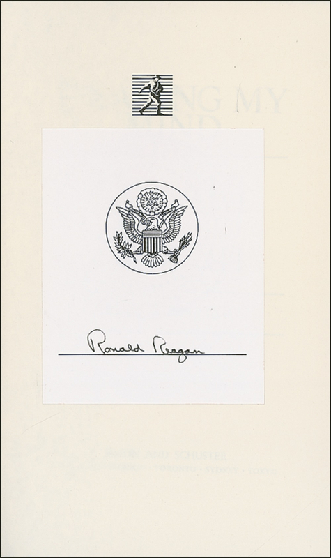 Lot 114 Ronald Reagan Book