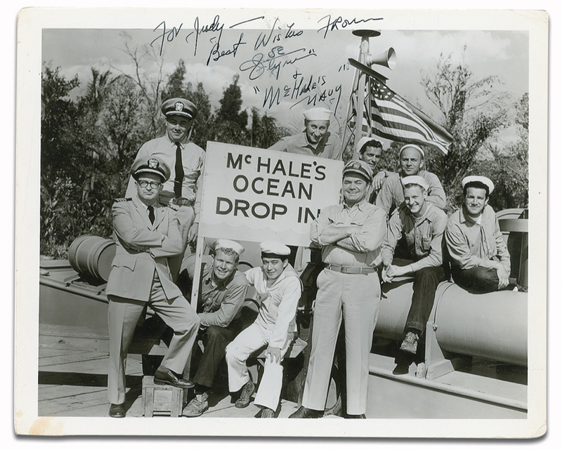 Lot 1026 McHale?s Navy: Joe Flynn Signed Photograph