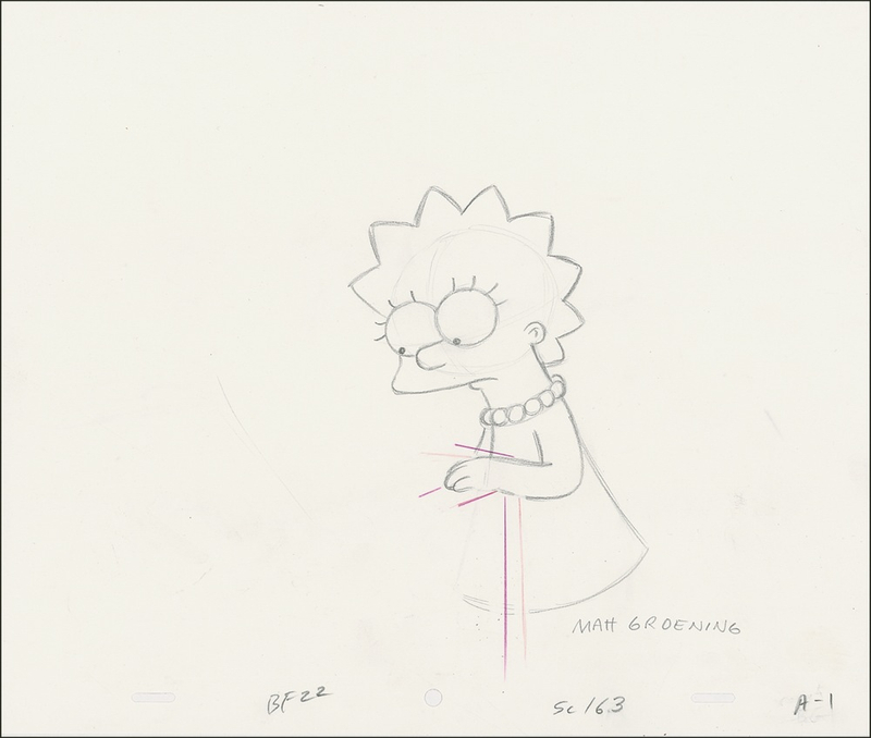 Lot 522 Matt Groening Group Lot
