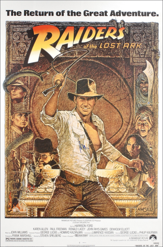 Lot 924 Harrison Ford Poster