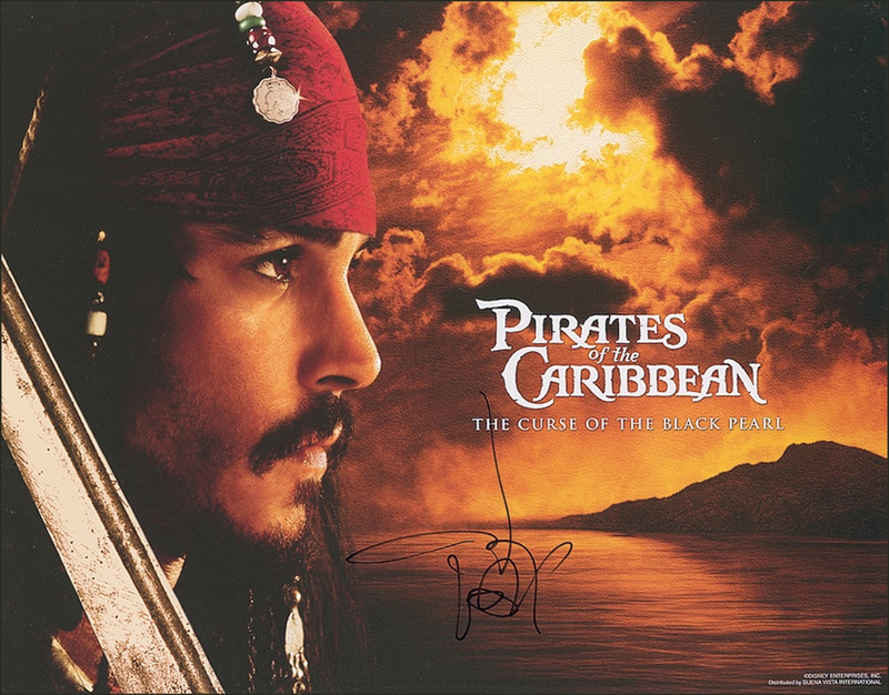 Lot 897 Johnny Depp Lobby Card