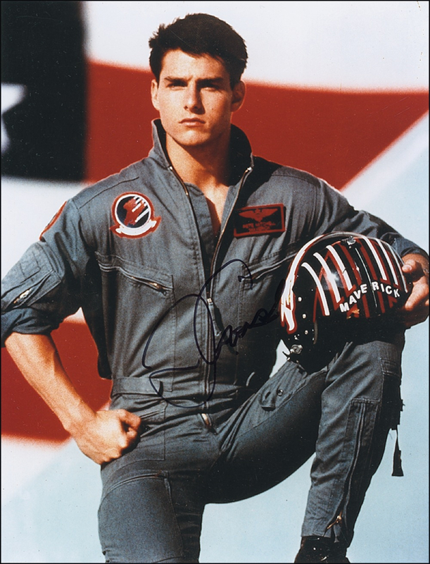 Lot 884 Tom Cruise Signed Photograph