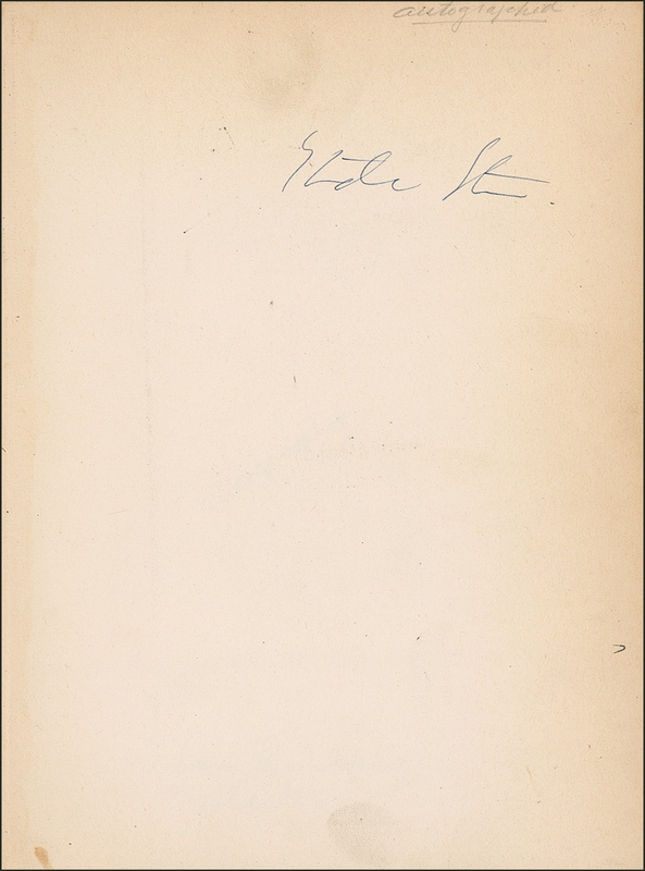 Lot 494 Gertrude Stein Book