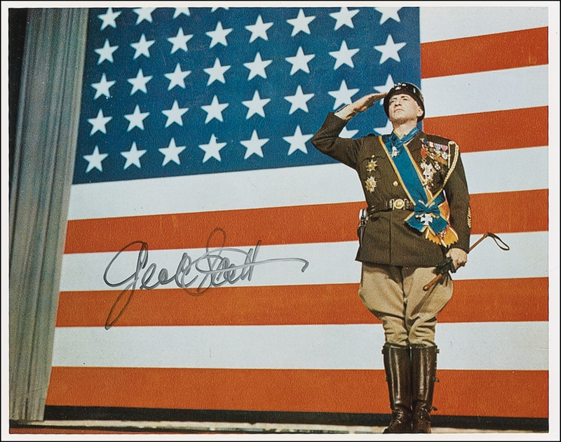 Lot 1077 George C. Scott Signed Photograph