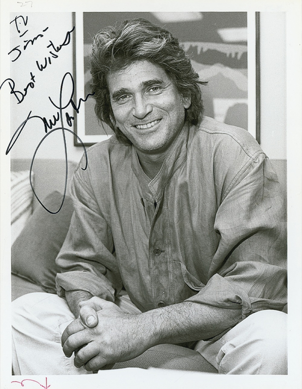 Lot 994 Michael Landon Signed Photograph