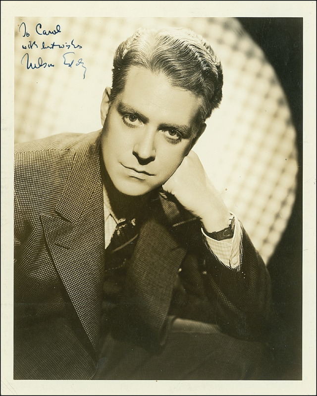 Lot 1017 Jeanette MacDonald and Nelson Eddy Group Lot