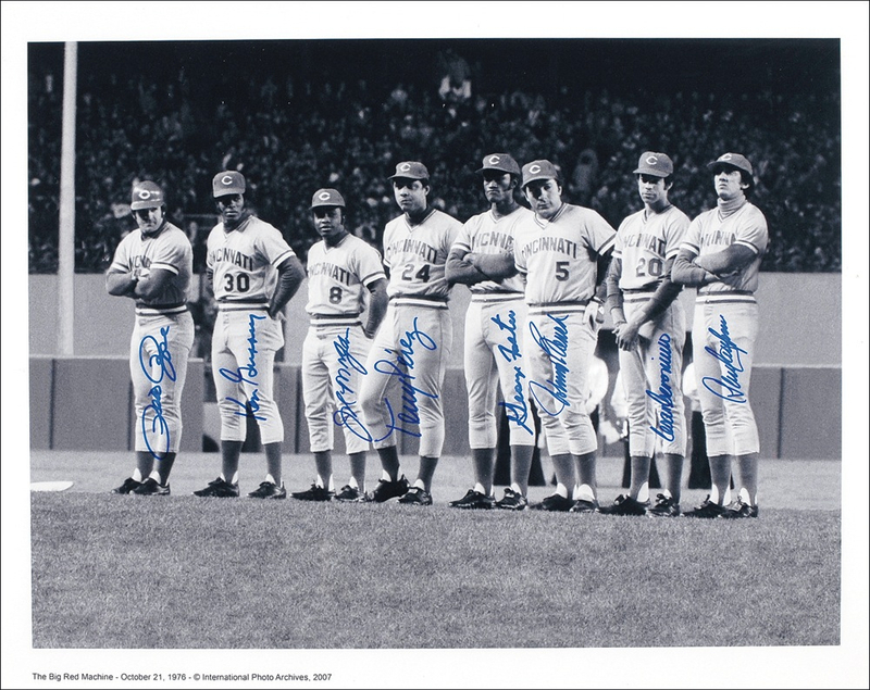 Lot 1232 Cincinnati Reds Signed Photograph