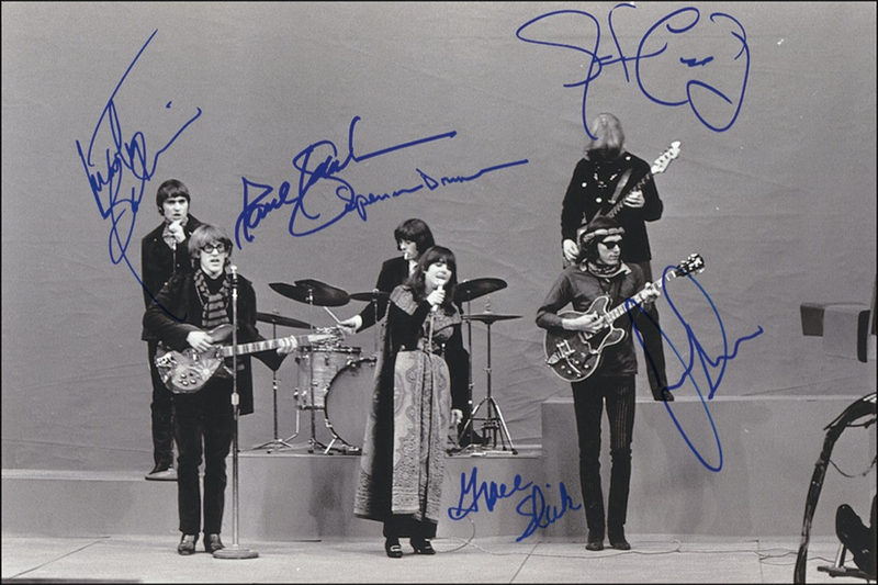 Lot 663 Jefferson Airplane Signed Photograph
