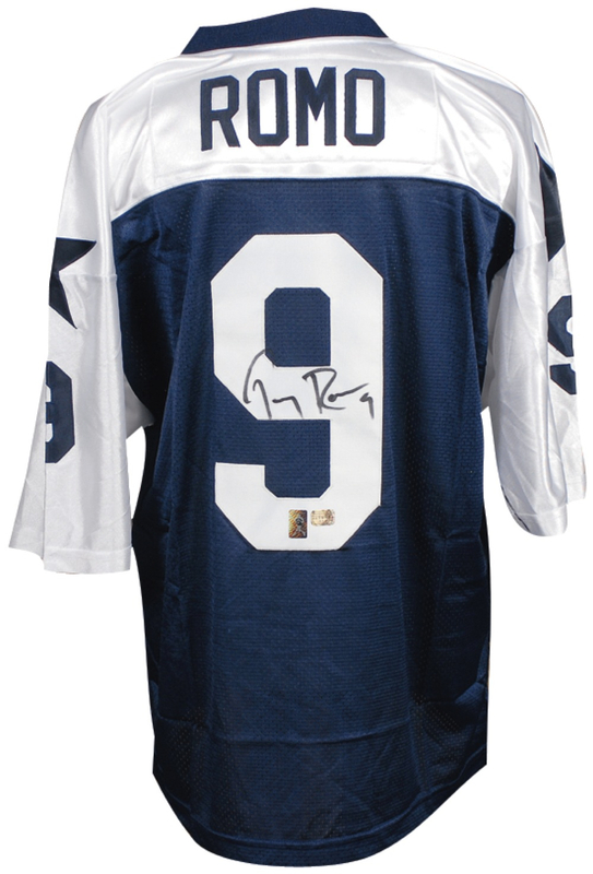 Lot 1392 Tony Romo Football Jersey