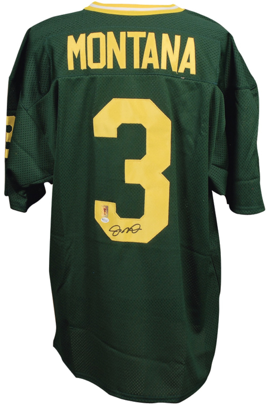 Lot 1341 Joe Montana Football Jersey