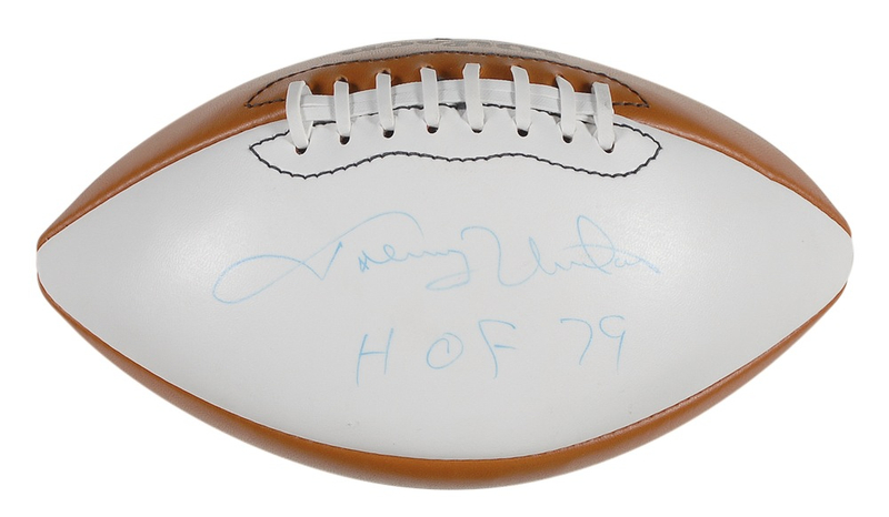 Lot 1435 Johnny Unitas Football