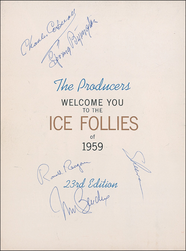 Lot 108 Ronald Reagan and Friends Program