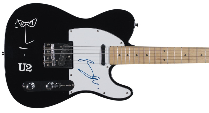 Lot 787 U2: Bono Guitar