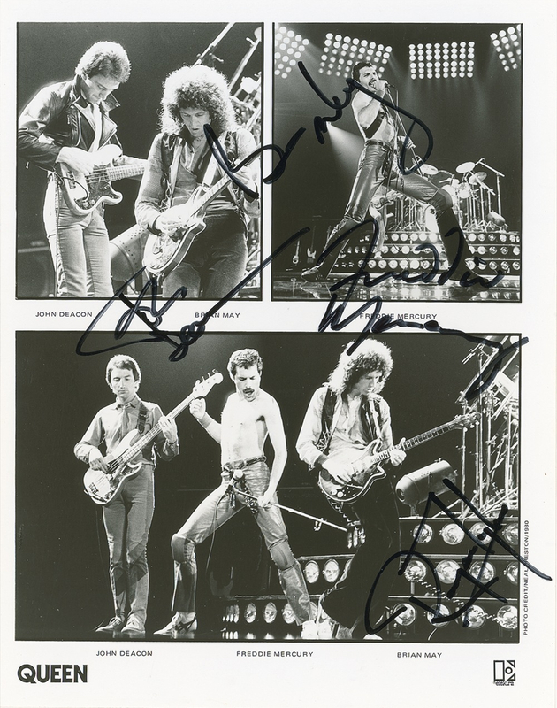 Lot 741 Queen Signed Photograph