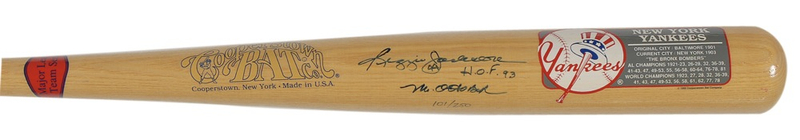 Lot 1286 Reggie Jackson Baseball Bat