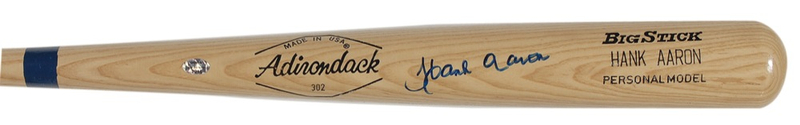 Lot 1140 Hank Aaron Baseball Bat