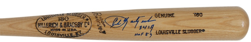 Lot 1467 Carl Yastrzemski Baseball Bat
