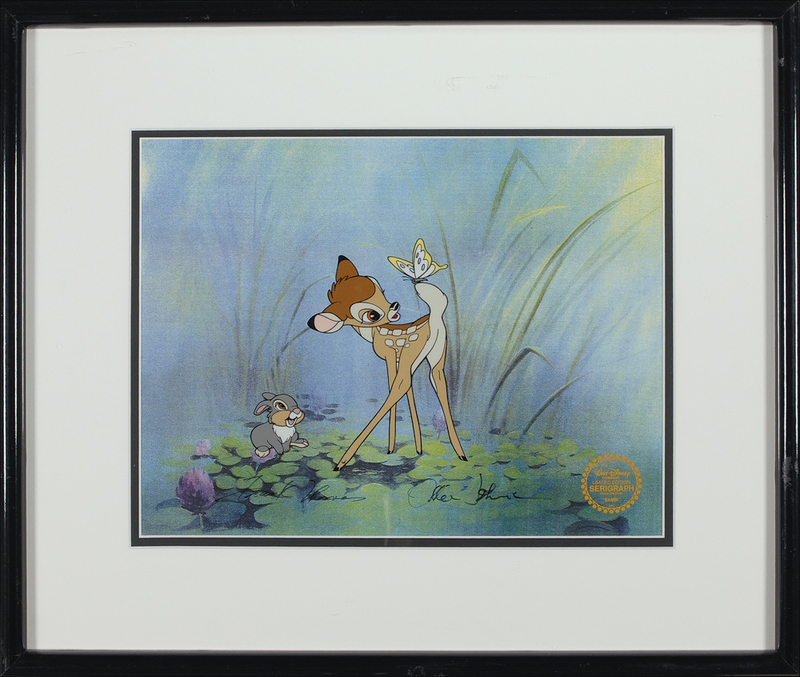 Lot 518 Disney: Thomas and Johnston Sericel