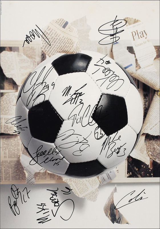 Lot 1418 Soccer: 1994 World Cup Poster