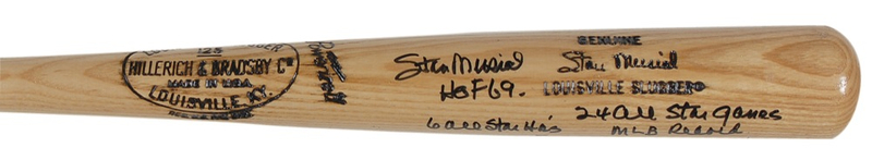 Lot 1346 Stan Musial Baseball Bat