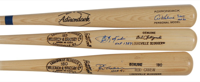 Lot 1181 Baseball Hall of Famers Group Lot